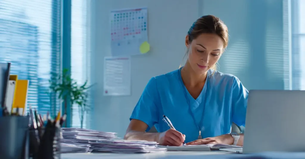 installation IDEL d’une infirmière libérale dans un cabinet moderne et organisé