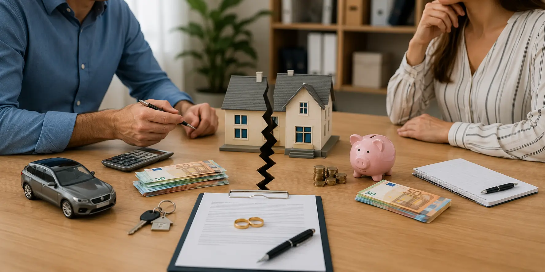 Partage des biens divorce : comment ça fonctionne ?